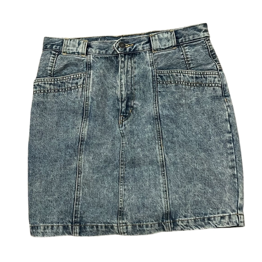 FREE PEOPLE Denim Skirt
